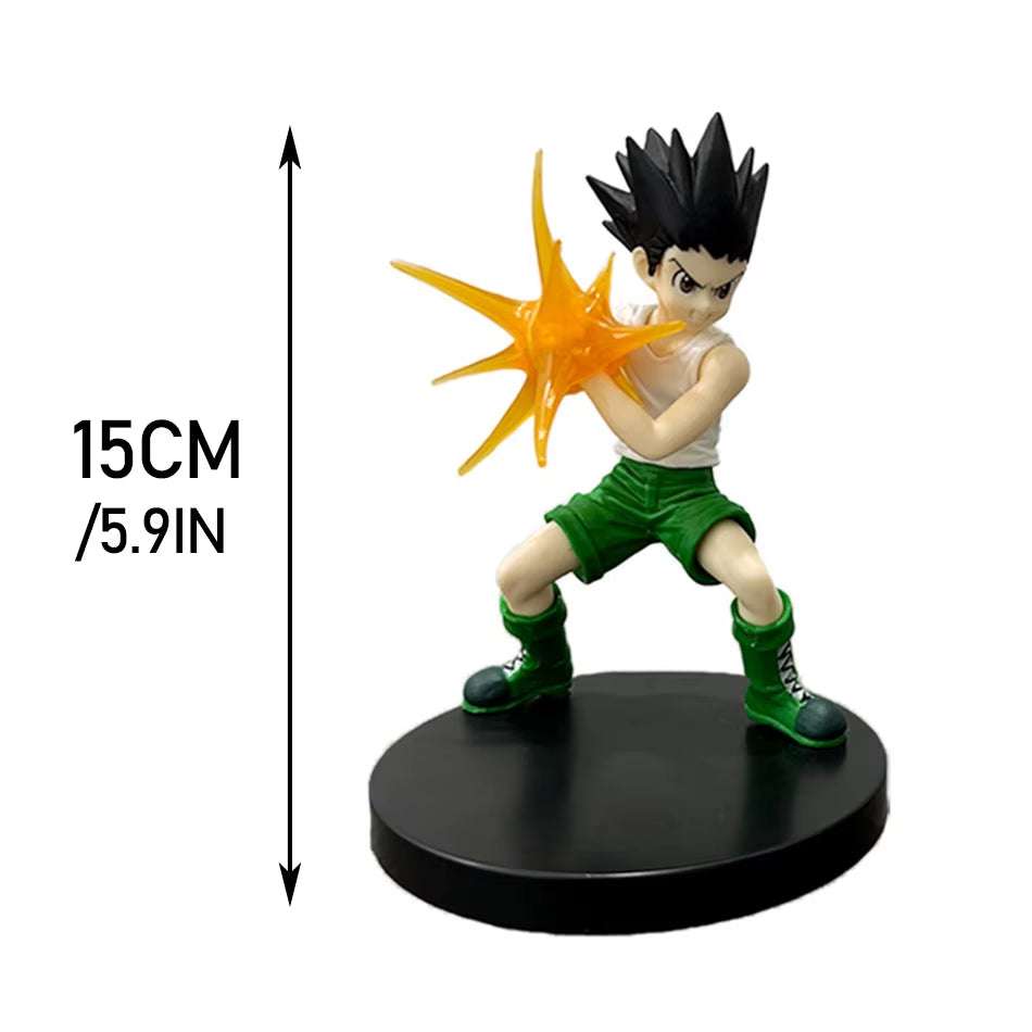 Hunter X Hunter GON FREECSS Anime Figures Killua Zoldyck Action Figure Kurapika Figurine Collectible Model Adult Room Decor Toys