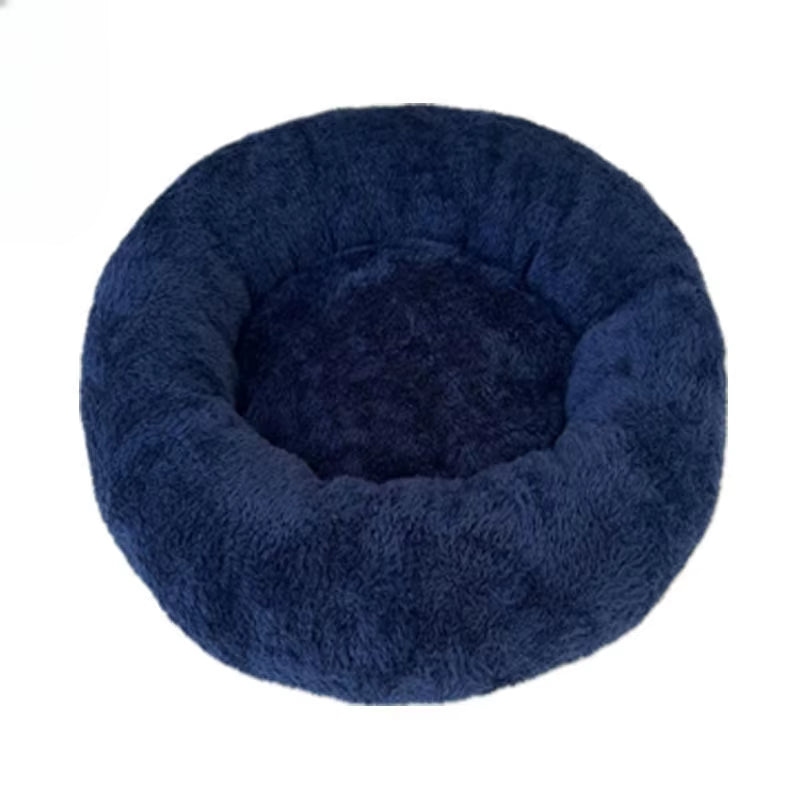 New Four Seasons Plush Pet Nests Creative Cat and Dog Nests Warm Detachable Washable Breathable round Cat Nests Pet Nests Sofa