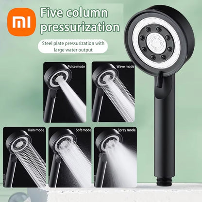 Xiaomi Shower Head High Pressure 5 Modes Water Saving Nozzle Powerful Pressurized Spa Handheld Showers Bathroom Accessorie 2024