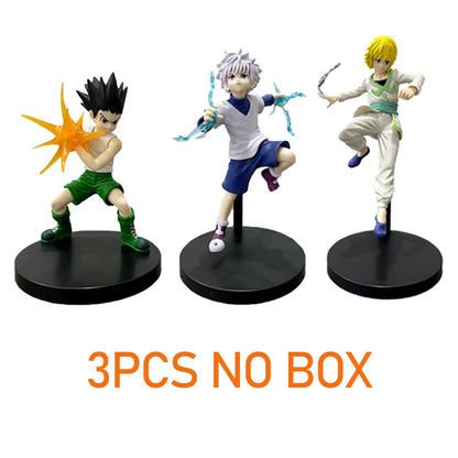 Hunter X Hunter GON FREECSS Anime Figures Killua Zoldyck Action Figure Kurapika Figurine Collectible Model Adult Room Decor Toys