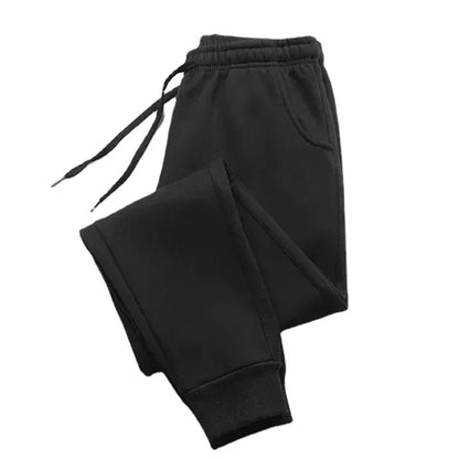 Mens Winter Fleece Casual Jogger Pants