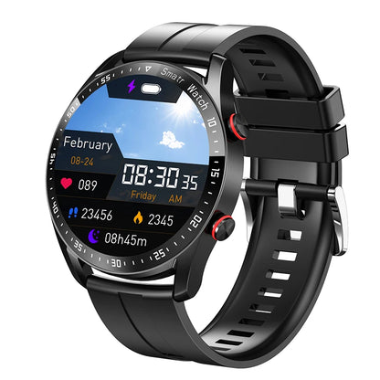 ECG+PPG Bluetooth Call Smart Watch Men Laser Health Blood Pressure