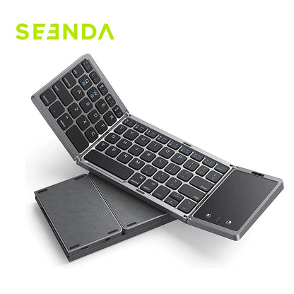 Seenda Foldable Wireless Bluetooth Keyboard Rechargeable