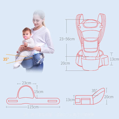 Ergonomic Baby Carrier Backpack Infant Baby Hipseat Carrier Front