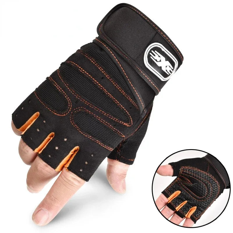 Outdoor Sport Gloves for Men Women Wrist Guard Fitness Gym