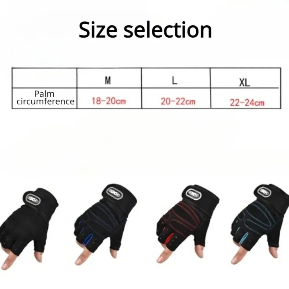 Outdoor Sport Gloves for Men Women Wrist Guard Fitness Gym