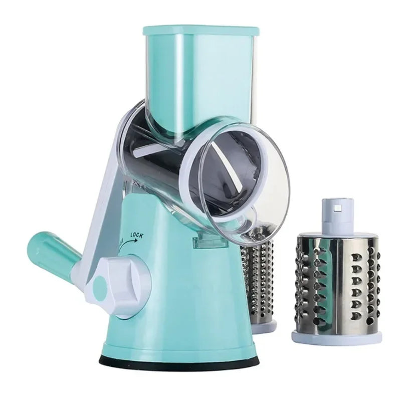 Vegetable Cutter & Slicer Manual Kitchen Cheese Chopper Machine