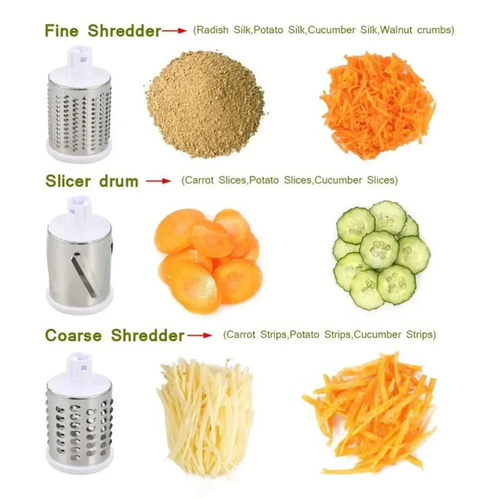 Vegetable Cutter & Slicer Manual Kitchen Cheese Chopper Machine