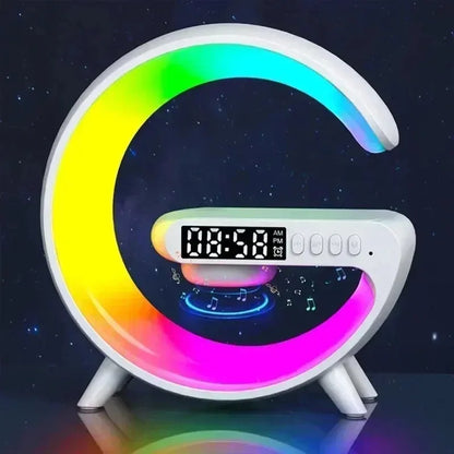 Wireless charger Bluetooth 5.0 speaker RGB night light lamp