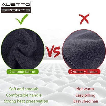 Austto Winter Fleece Ear Muffs Warmers Headband Therma Ear Band