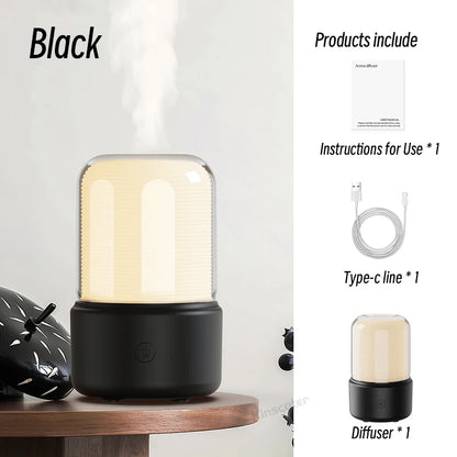 KINSCOTER Portable Mini Aroma Diffuser USB Air Humidifier Essential