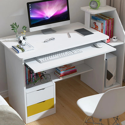 Room Desk Study White Multipurpose Home Office Computer