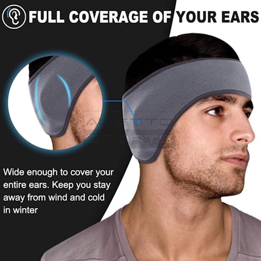 Austto Winter Fleece Ear Muffs Warmers Headband Therma Ear Band