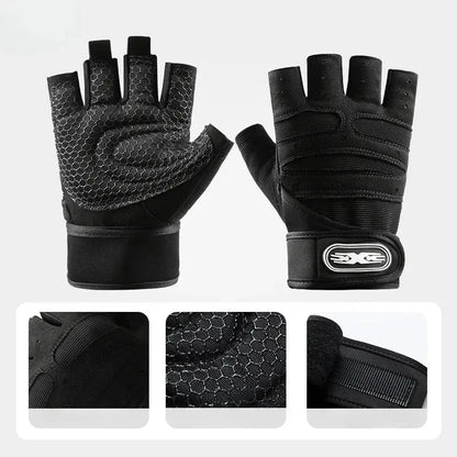 Outdoor Sport Gloves for Men Women Wrist Guard Fitness Gym