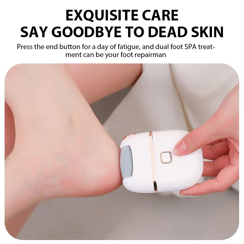 Rechargeable Electric Foot Grinder Dead Skin Remover Calluses Feet