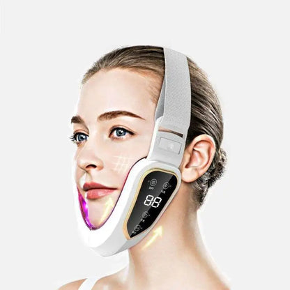 LED Photon Therapy Facial Slimming Vibration Massager Facial Lifting