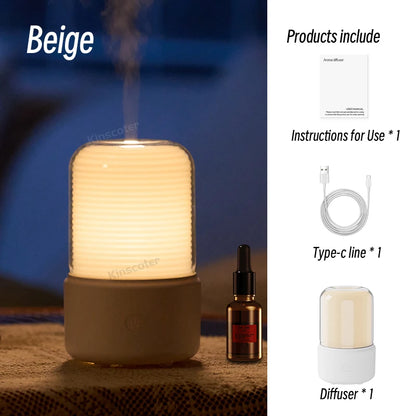 KINSCOTER Portable Mini Aroma Diffuser USB Air Humidifier Essential