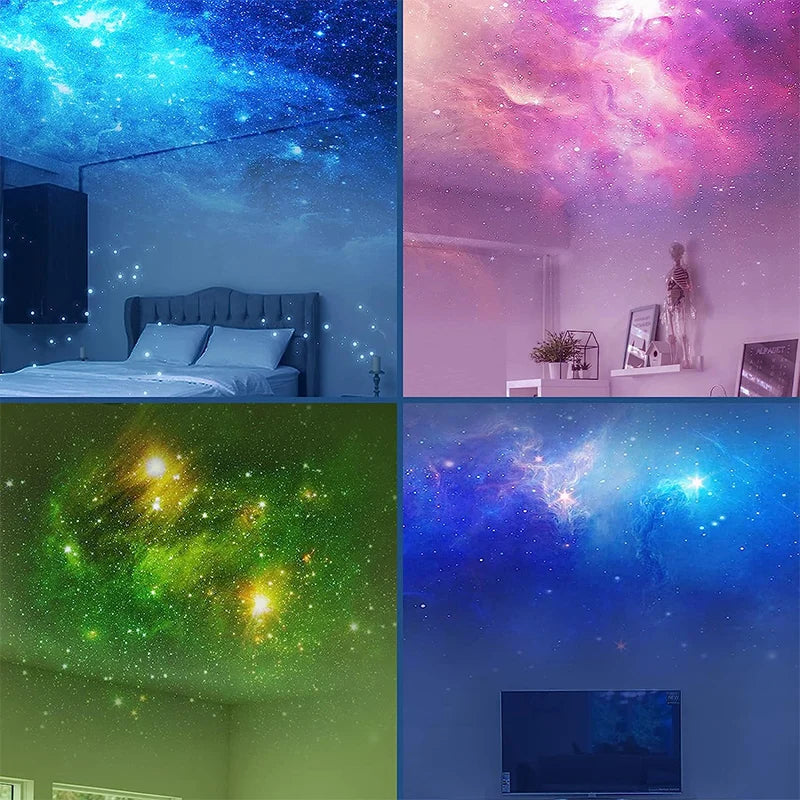 Galaxy Star Projector LED Night Light Starry Sky Astronaut Porjectors