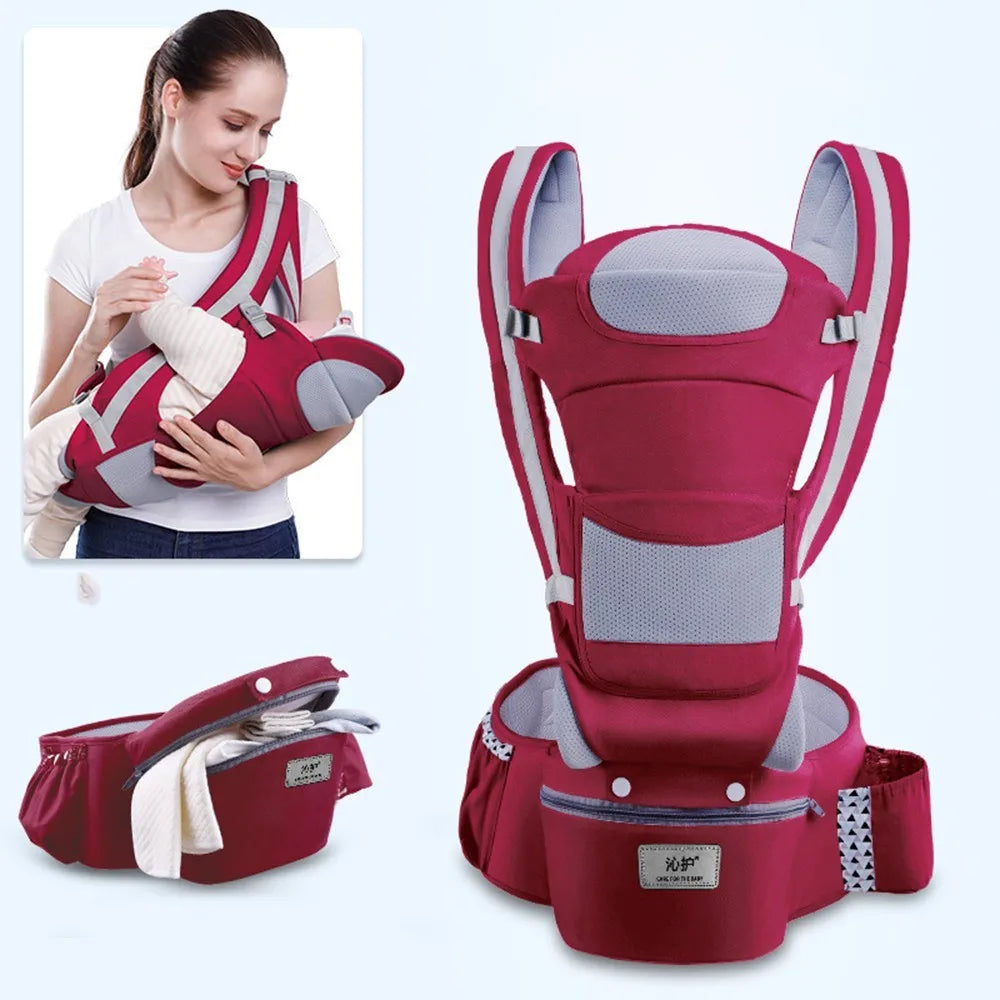 Ergonomic Baby Carrier Backpack Infant Baby Hipseat Carrier Front