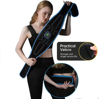 EMS Abdominal Toning Belt Electric Muscle Stimulation Muscle Toner