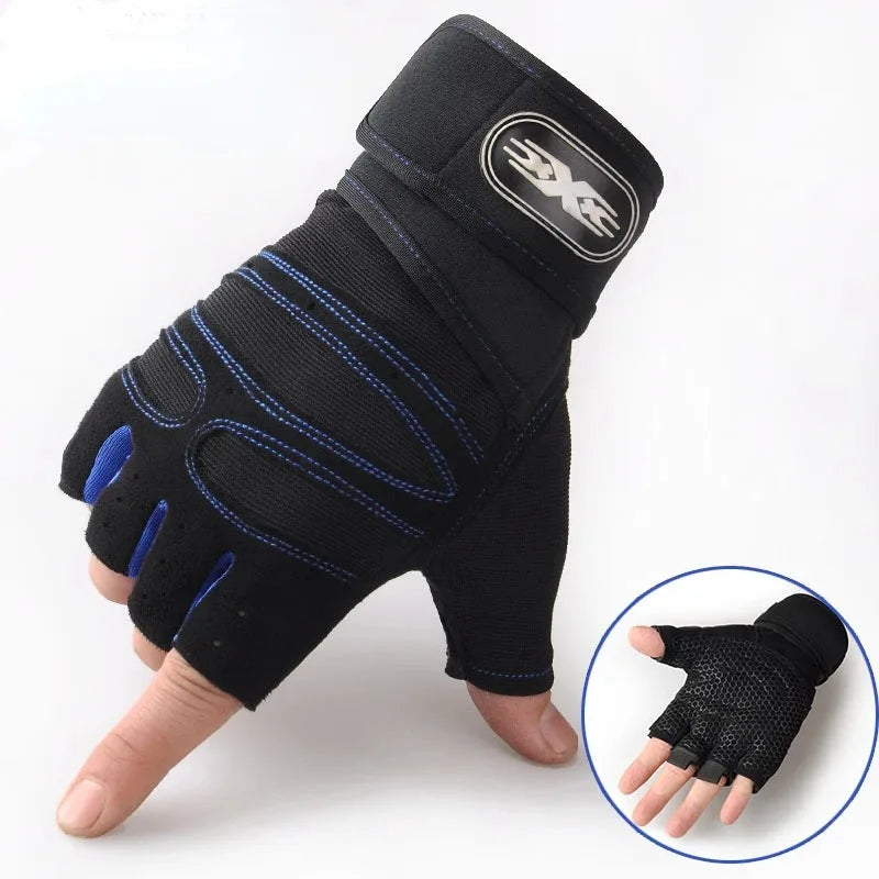 Outdoor Sport Gloves for Men Women Wrist Guard Fitness Gym