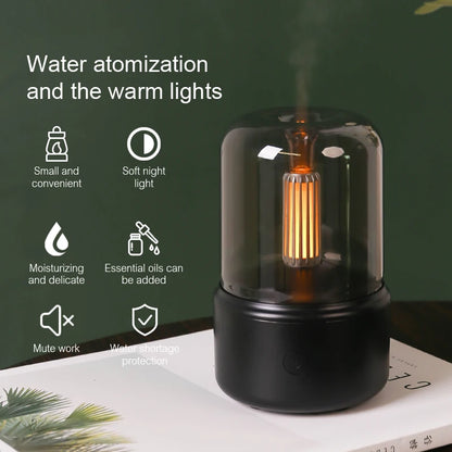 KINSCOTER Portable Mini Aroma Diffuser USB Air Humidifier Essential