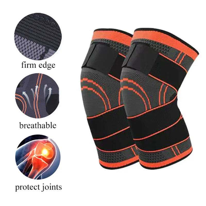 1PCS Adjustable Sports Knee Pad Knee Pain Relief Patella Stabilizer