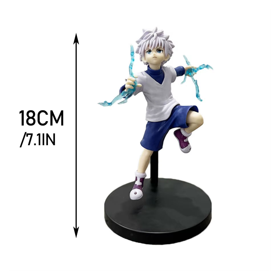 Hunter X Hunter GON FREECSS Anime Figures Killua Zoldyck Action Figure Kurapika Figurine Collectible Model Adult Room Decor Toys